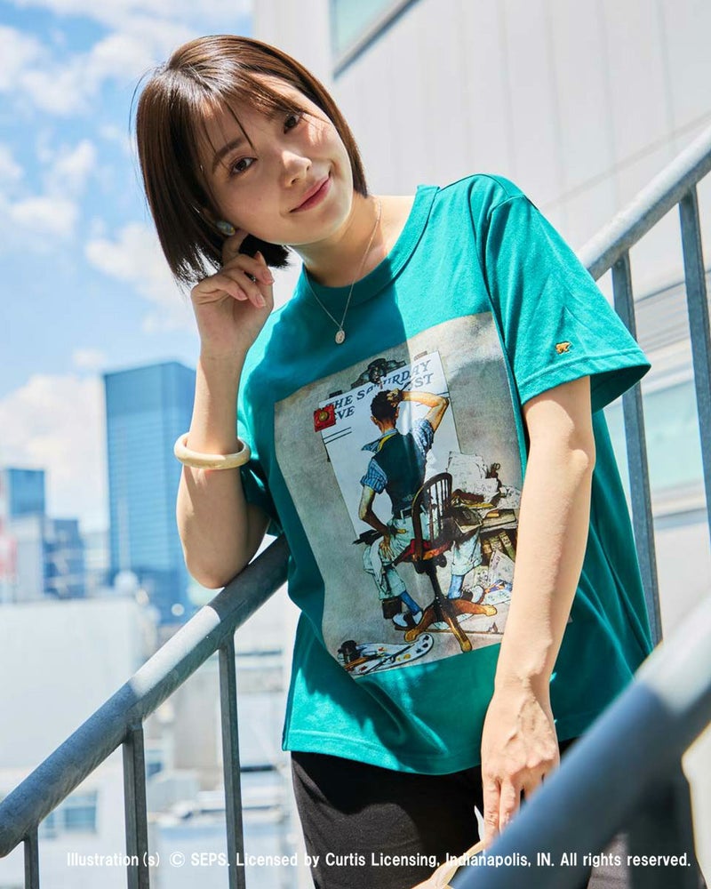 ノーマンロックウェルTシャツ
