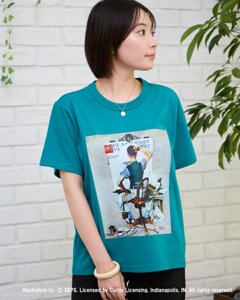 Golden BearアートTシャツ/サタデー・イブニング・ポスト | ゴールデン