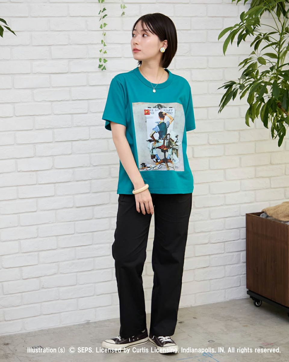 Golden BearアートTシャツ/サタデー・イブニング・ポスト | ゴールデン