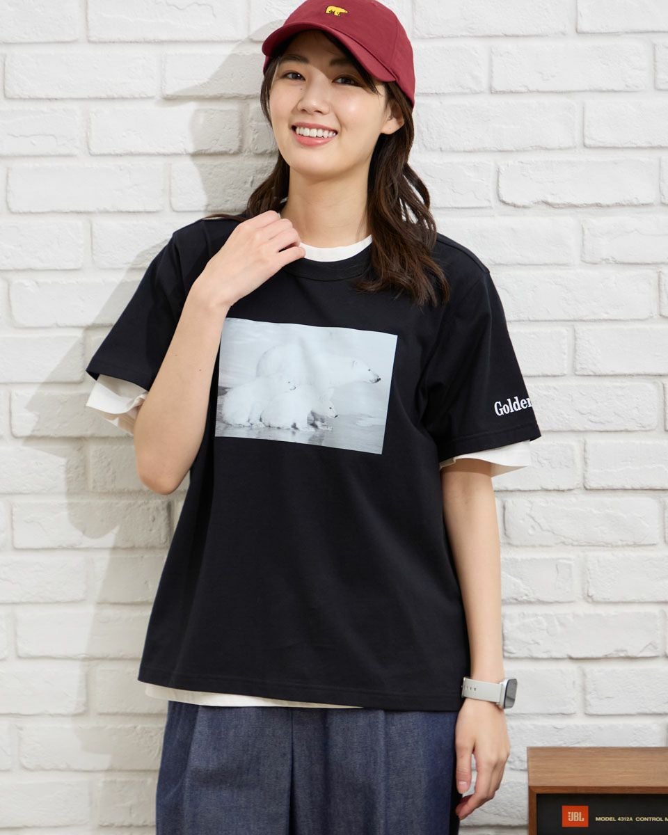 Golden BearシロクマTシャツ | ゴールデンベアストア