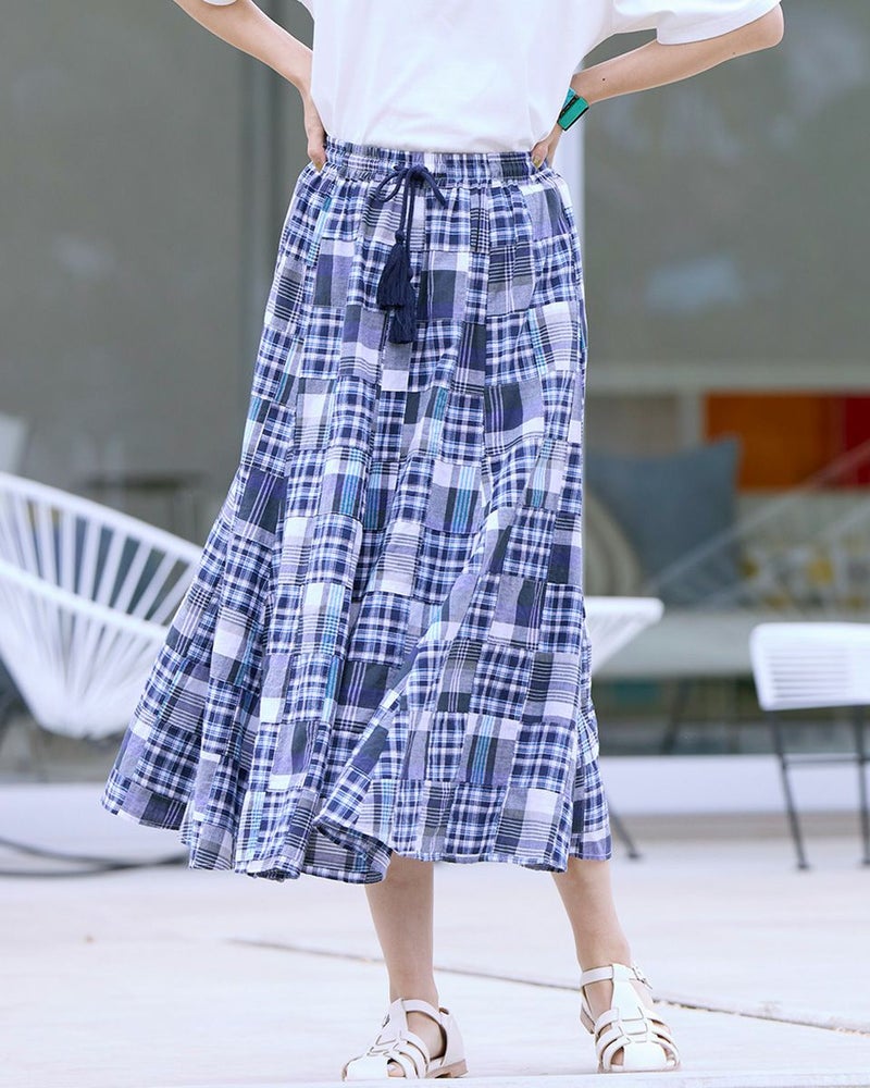 パッチワークスカート