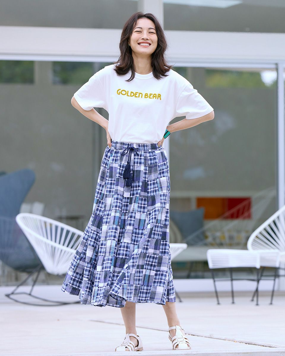 パッチワークスカート