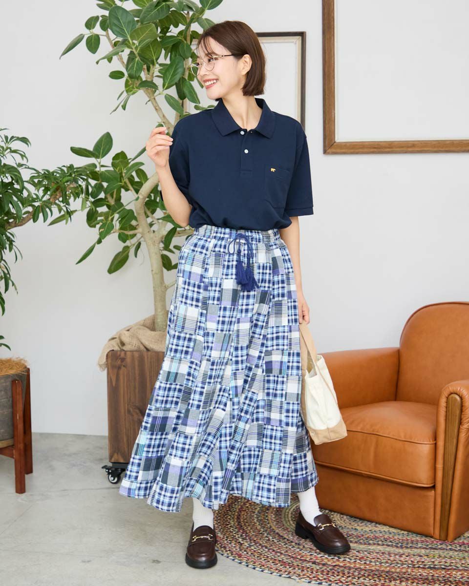 パッチワークスカート