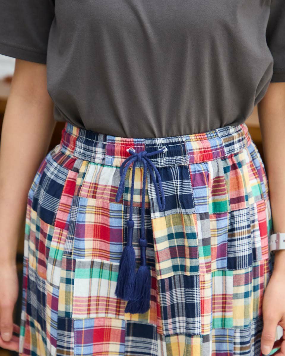 パッチワークスカート