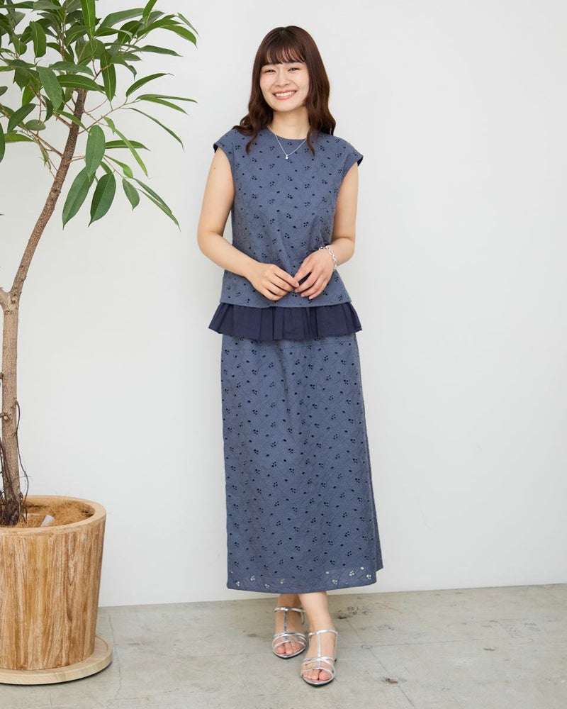 フレンチスリーブブラウス