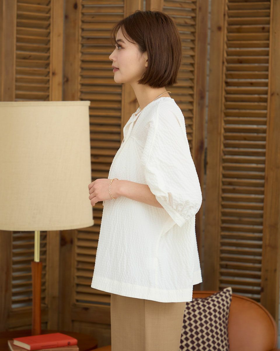 ギャザーブラウス