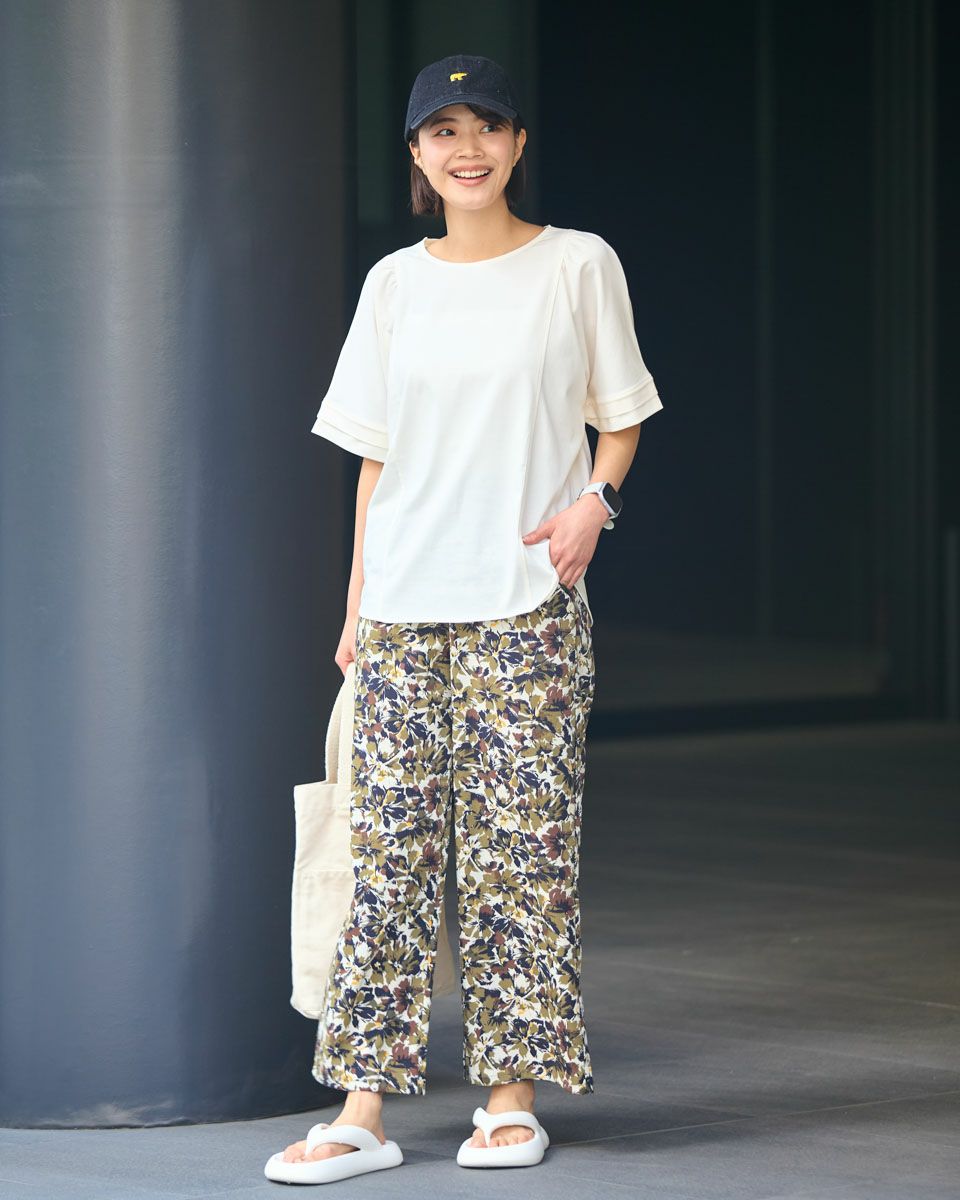 フレアスリーブプルオーバー