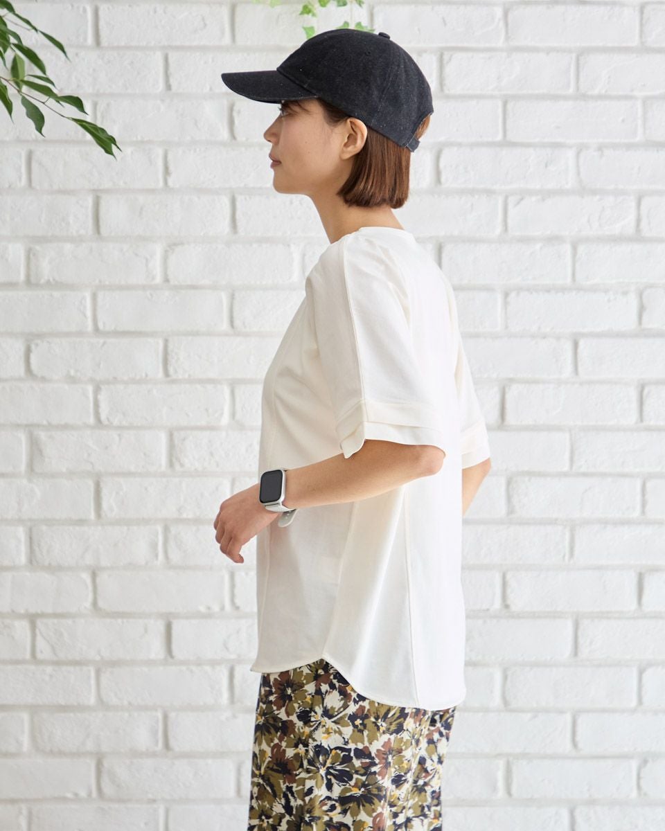 フレアスリーブプルオーバー