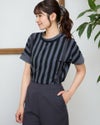 ストライプフレンチプルオーバー