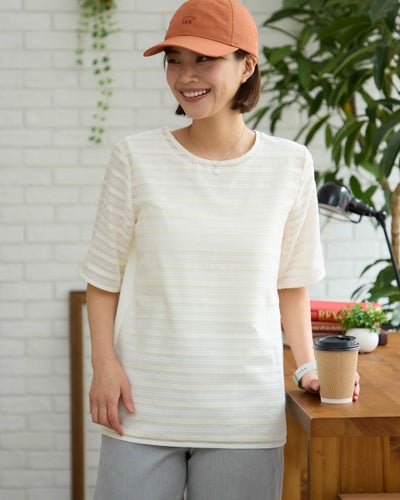 ジャカードブラウス