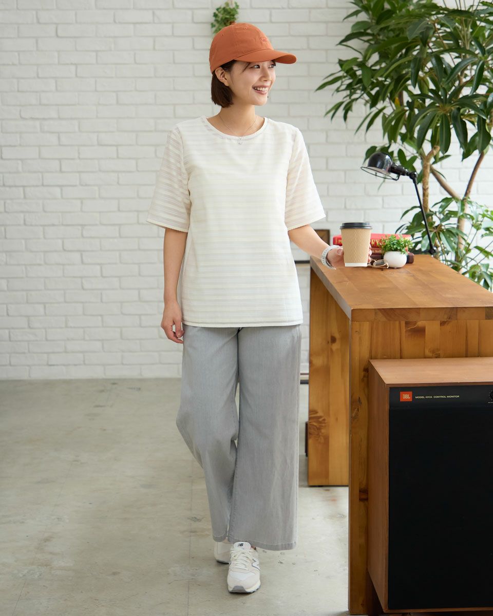 ジャカードブラウス