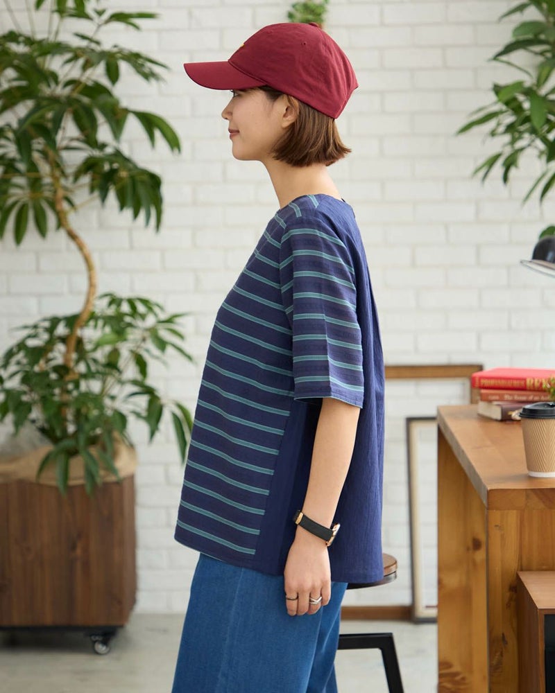 ジャカードブラウス