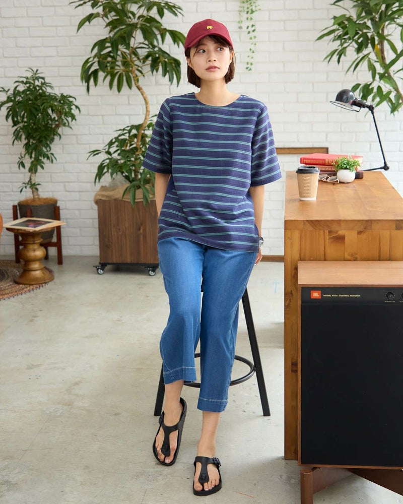 ジャカードブラウス