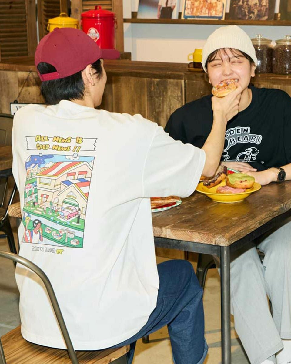 カットソー＋パンツ set ダダダ様 Golden BearバックプリントTシャツ / YUTAKA NOJIMA コラボレーション