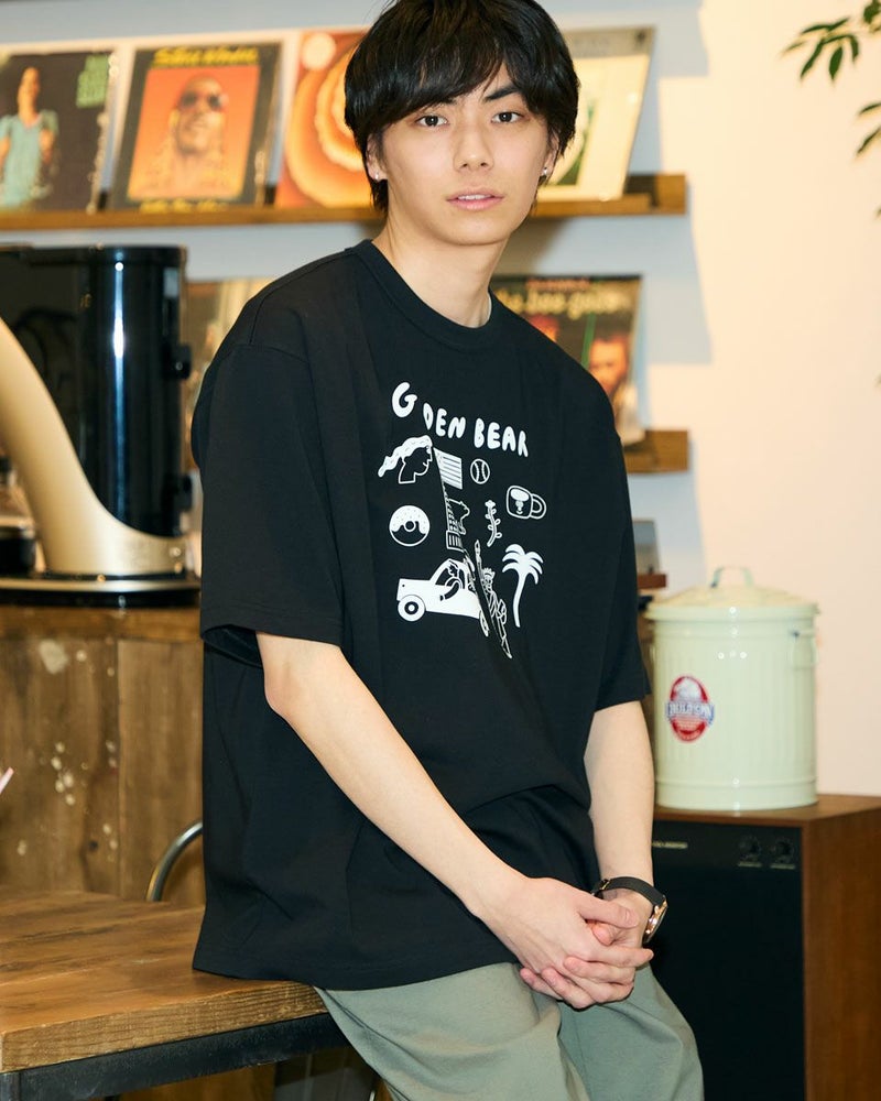 SAKIMORINAGAコラボT