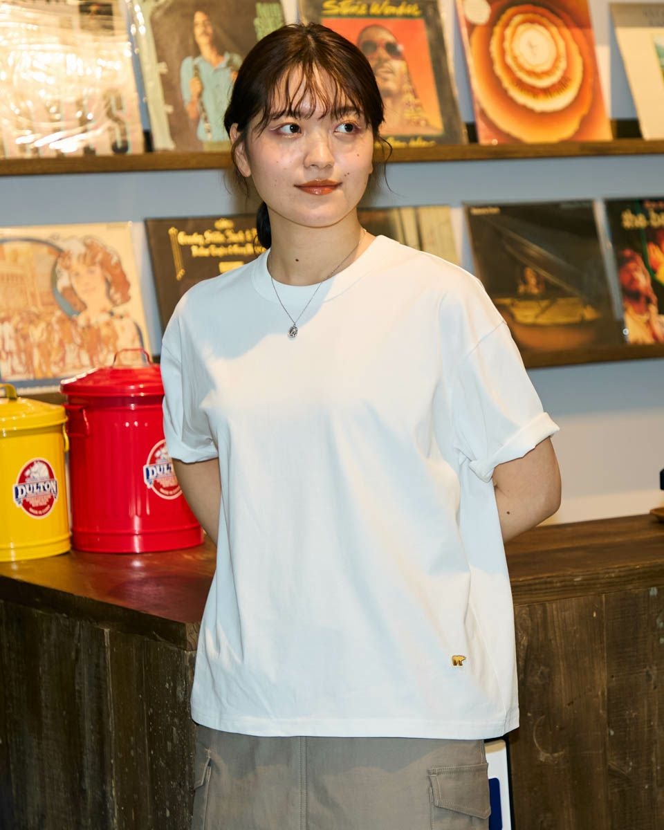 Golden BearバックプリントTシャツ / YUTAKA NOJIMA コラボレーション