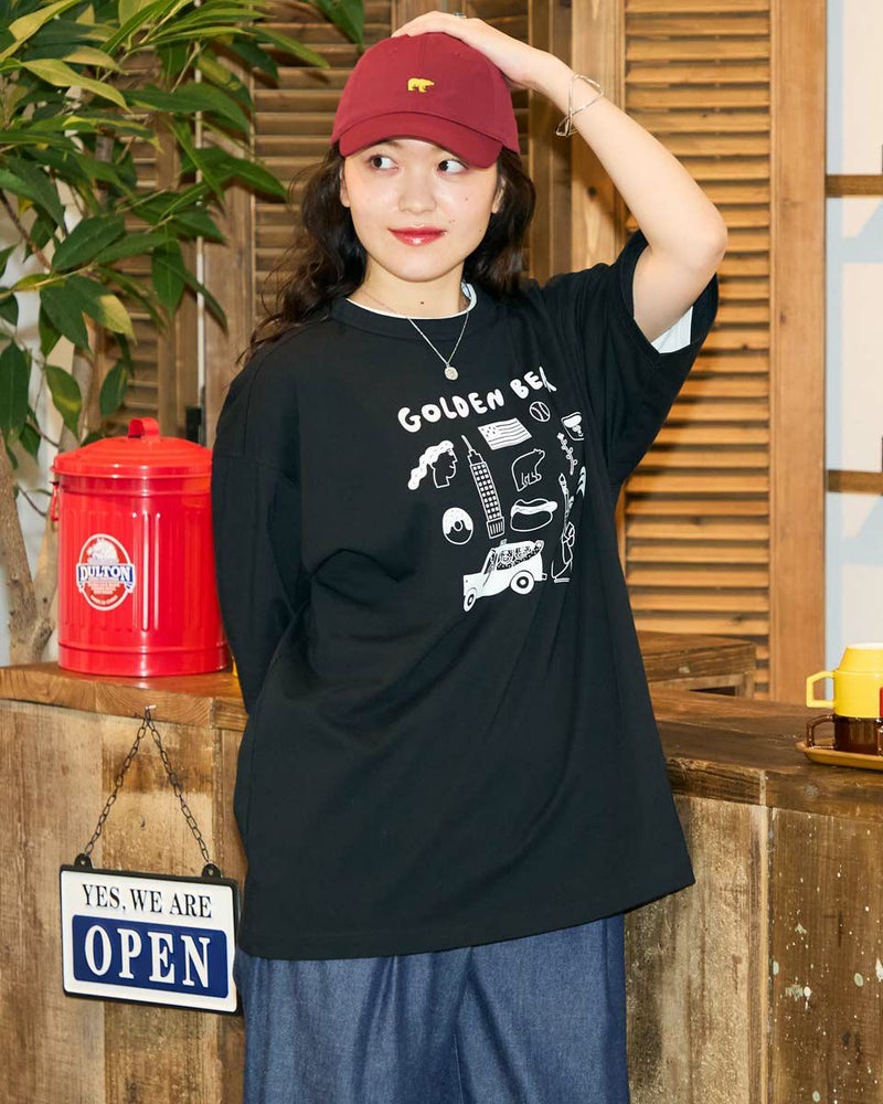 モチーフプリントTシャツ / Saki Morinaga コラボレーション