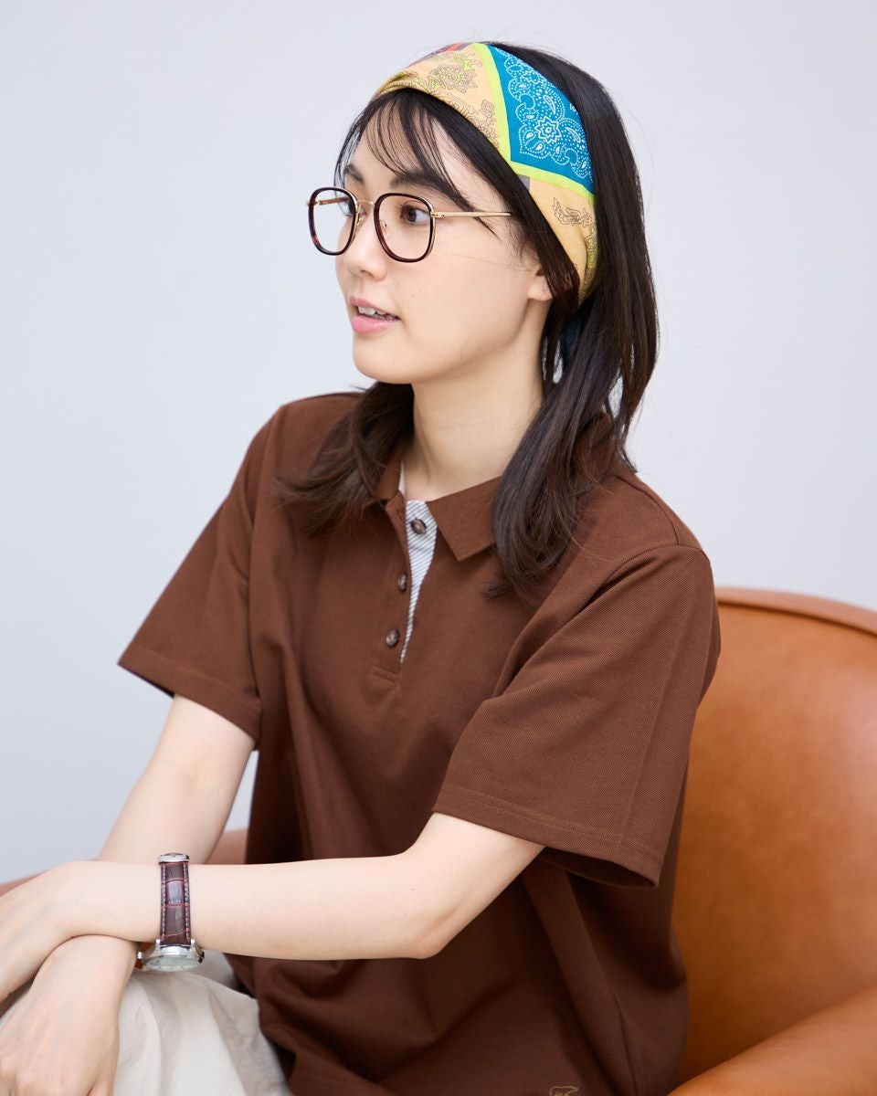 パッチワーク柄バンダナ