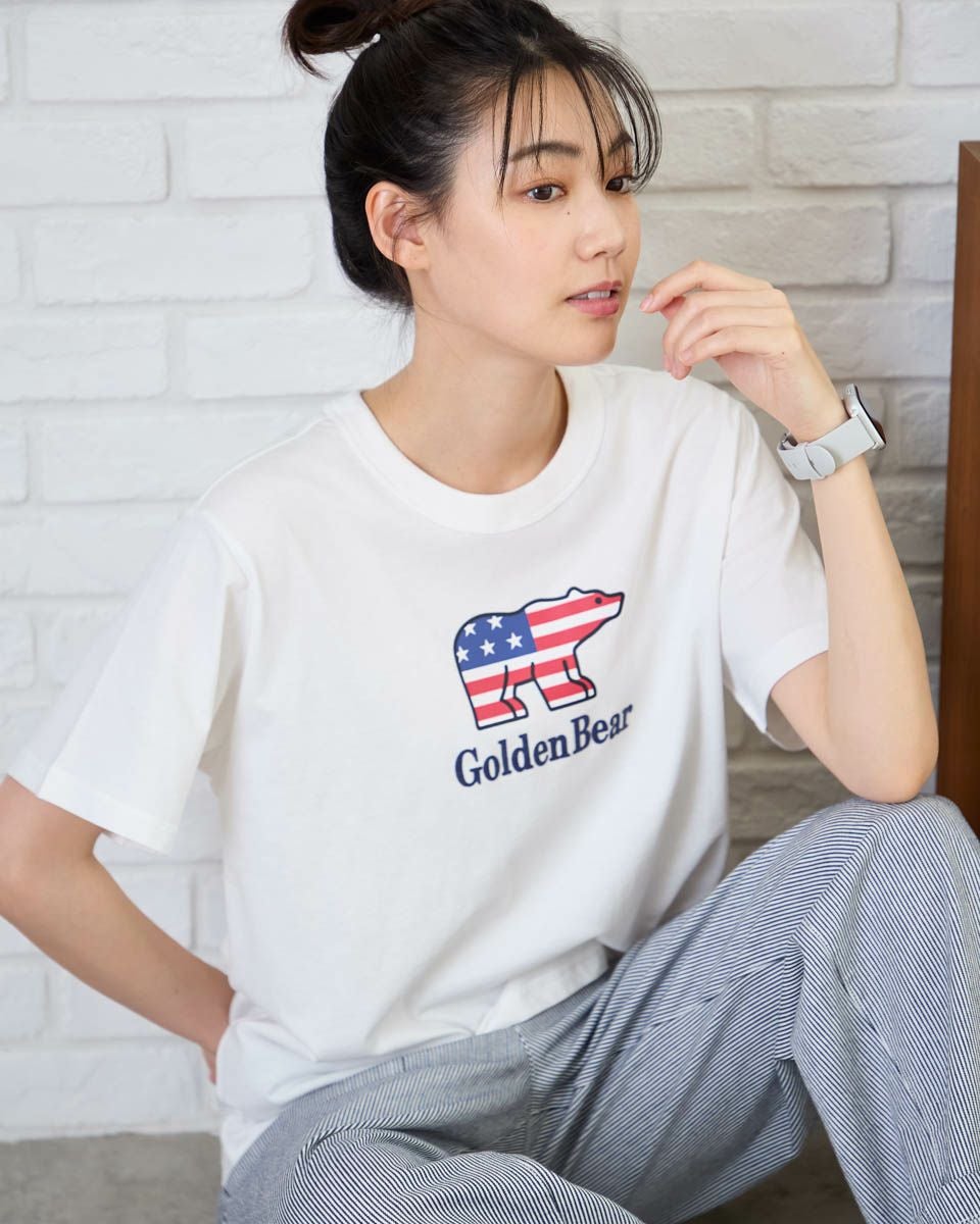 国旗ベアTシャツ