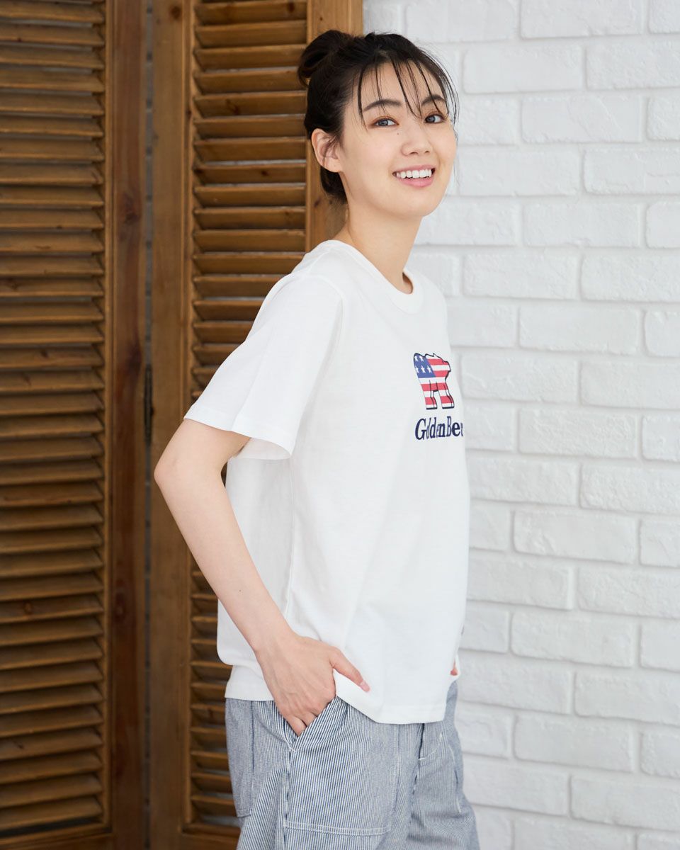 国旗ベアTシャツ