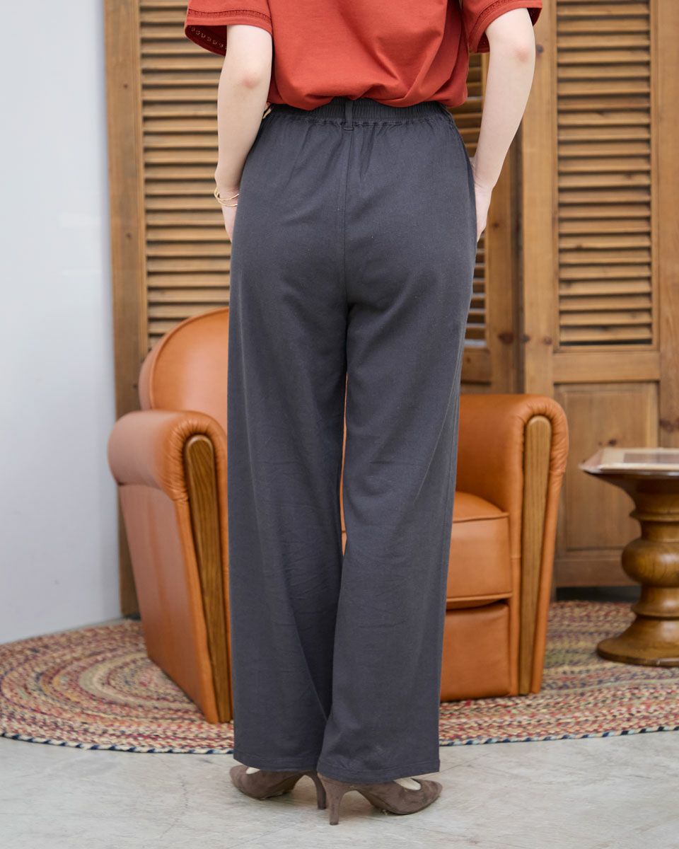 レーヨンリネンストレッチパンツ