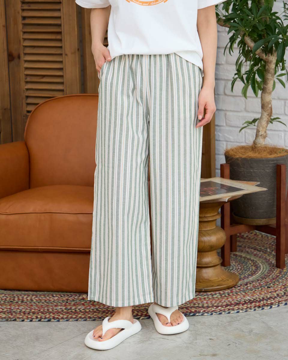 セミワイドパンツ