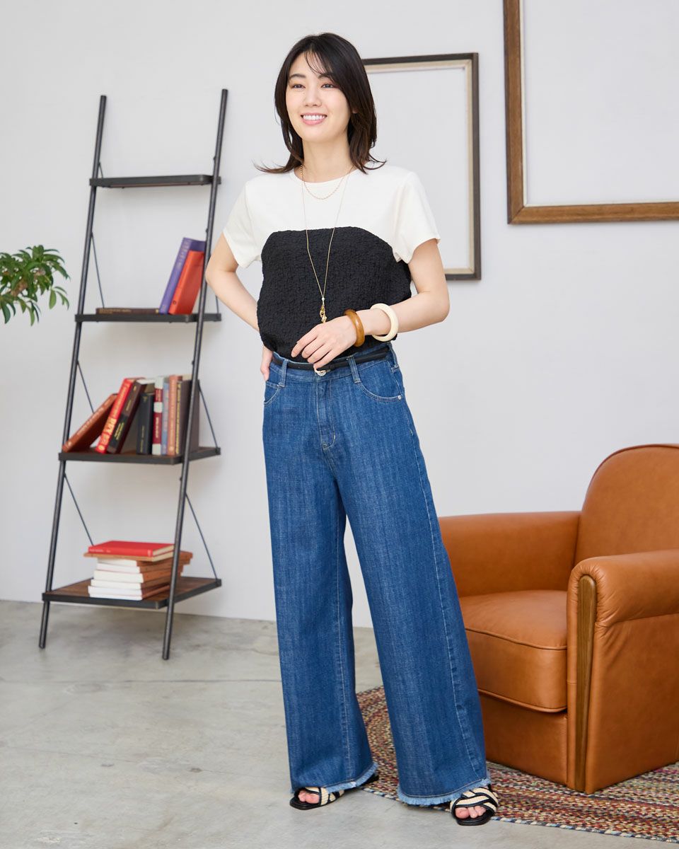 ビスチェ付きプルオーバー