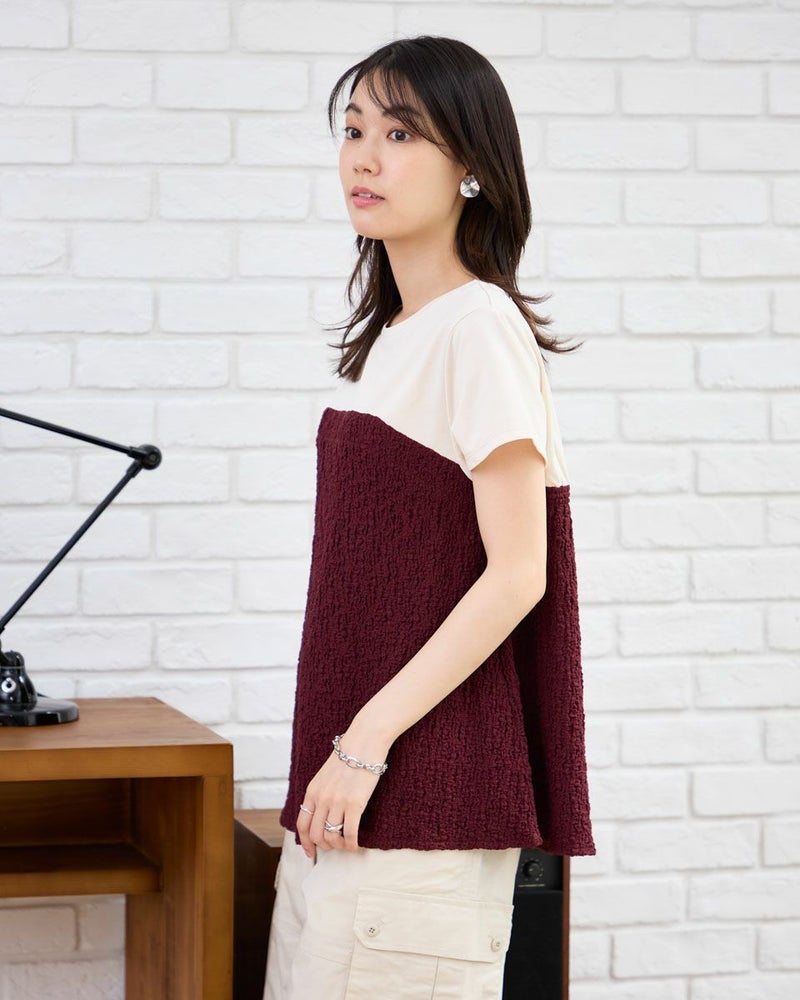 ビスチェ付きプルオーバー