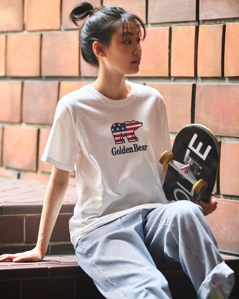 国旗ベアTシャツ