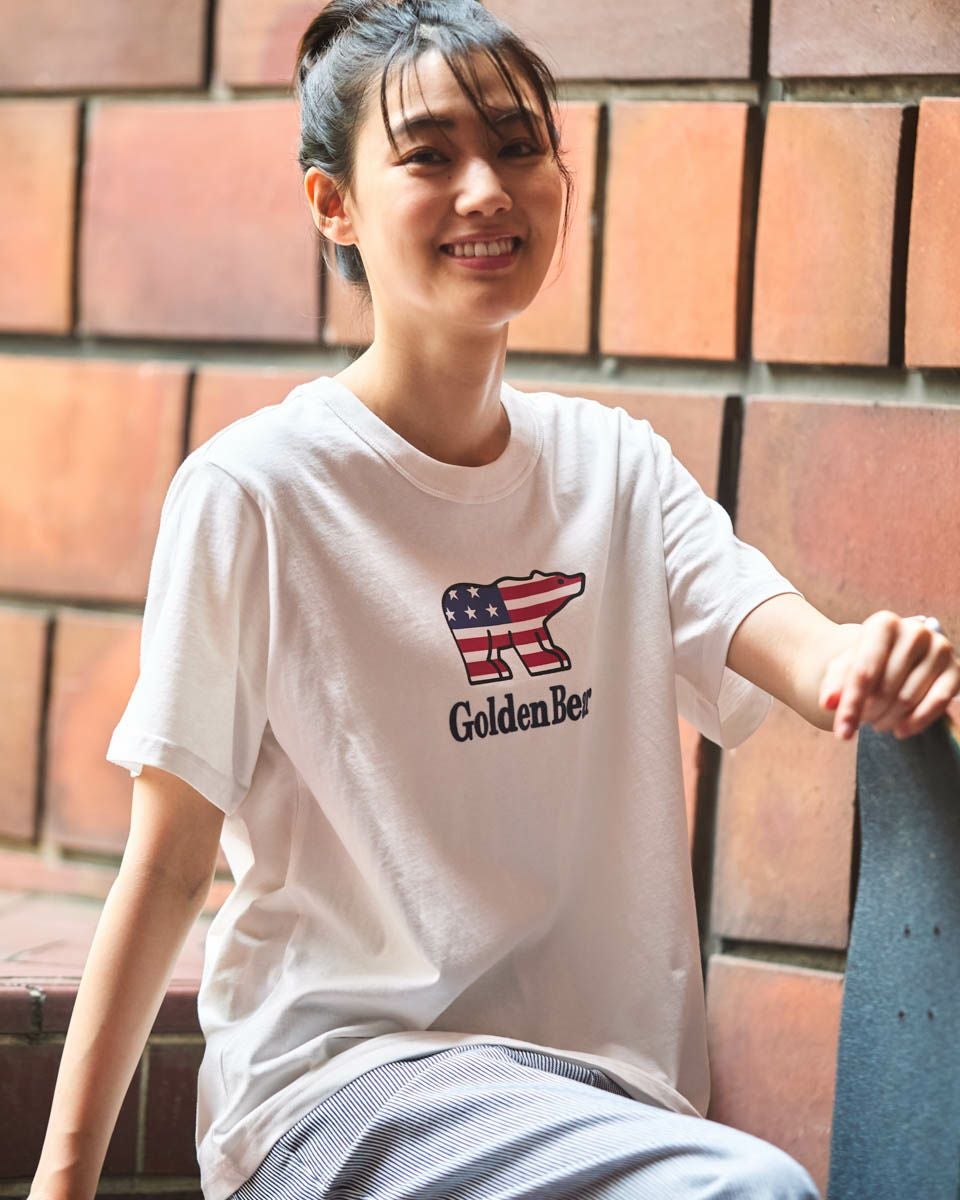 国旗ベアTシャツ