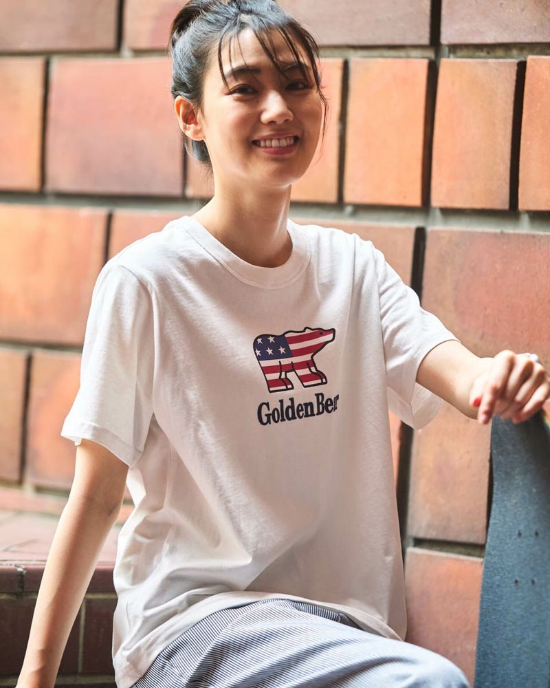 国旗ベアTシャツ