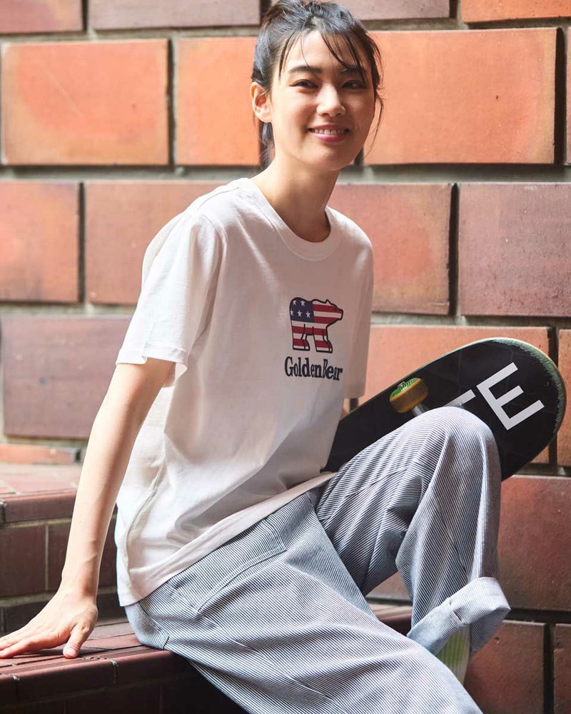 国旗ベアTシャツ