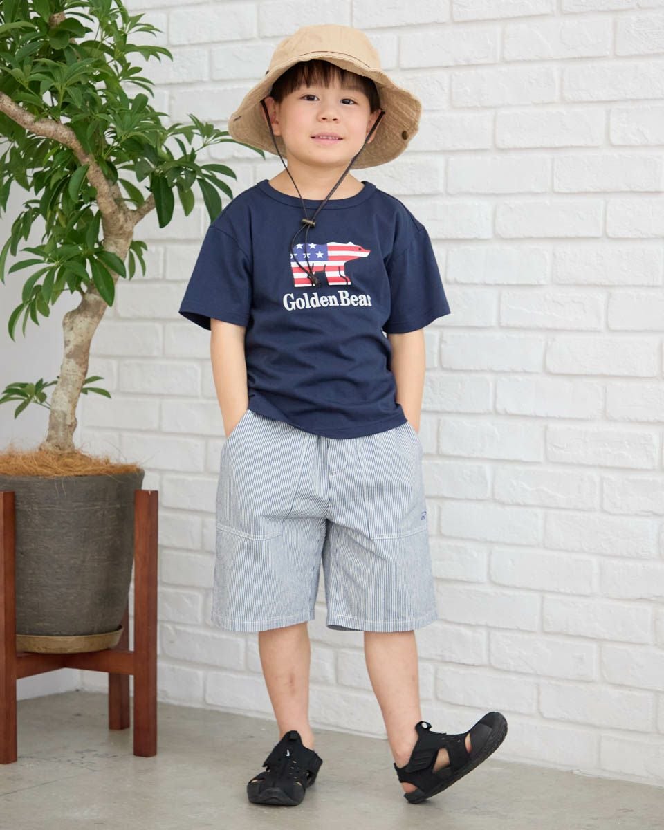 【95㎝】キッズ（男の子）ベア Tシャツ BOYS＆GIRLS国旗ベアTシャツ | ゴールデンベアストア