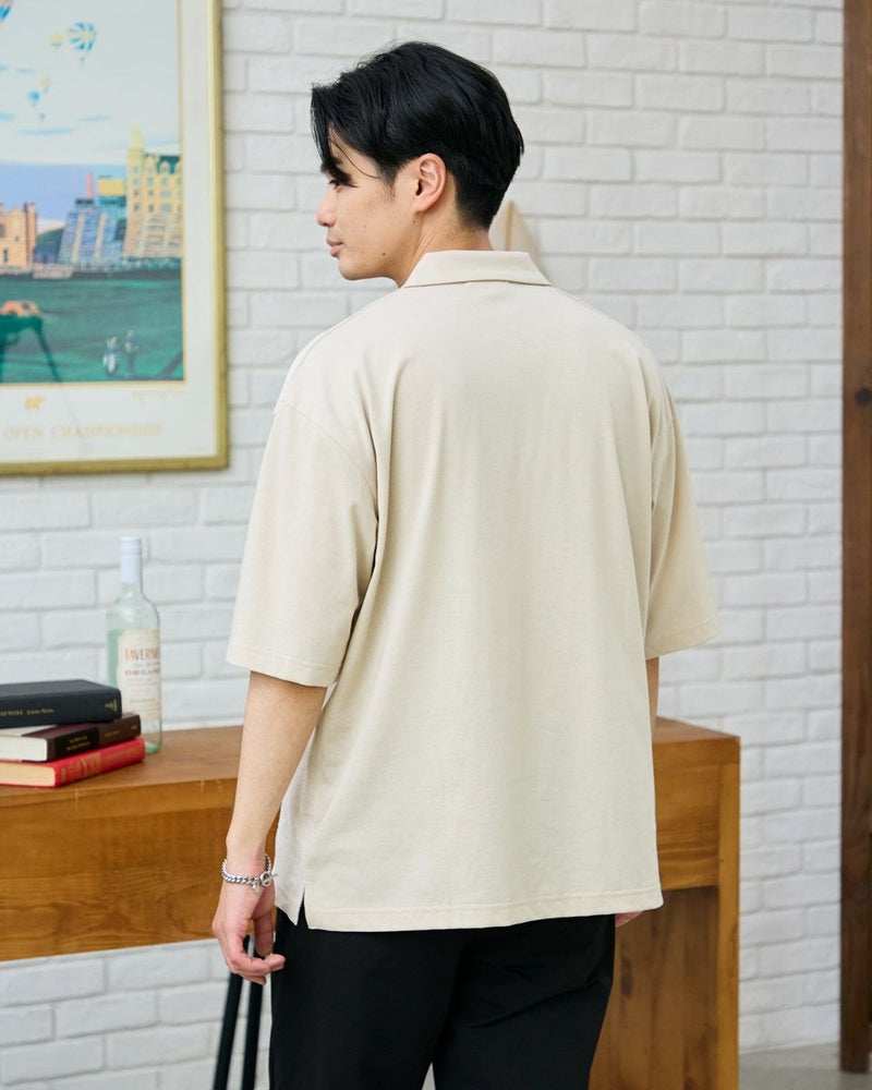 スキッパーポロシャツ