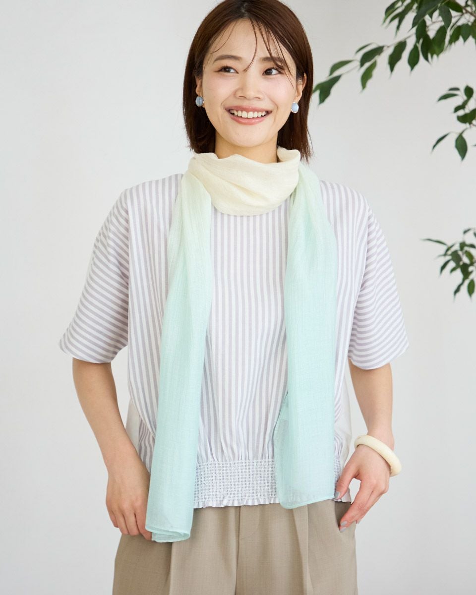 UVグラデーションストール