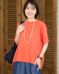 バックシャーリングTシャツ