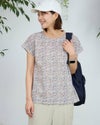 プリントフレンチスリーブＴシャツ