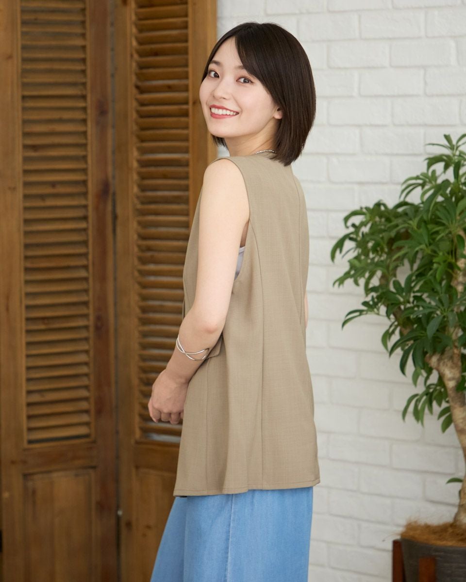 ●専用です TAN STRIPES ジレ White Labelジレ | ゴールデンベアストア