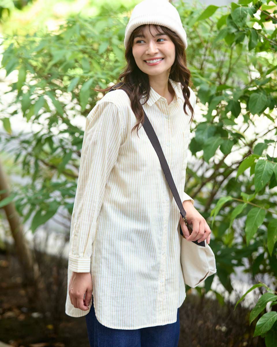 Golden BearWガーゼストライプシャツ | ゴールデンベアストア