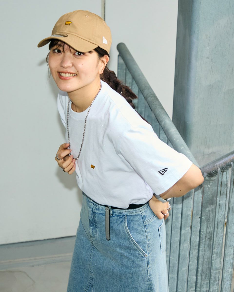 Golden BearNEW ERA S/S Cotton Tee / コラボレーションTシャツ