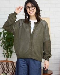 GoldenBear ゴールデンベア 和紙混カーディガン