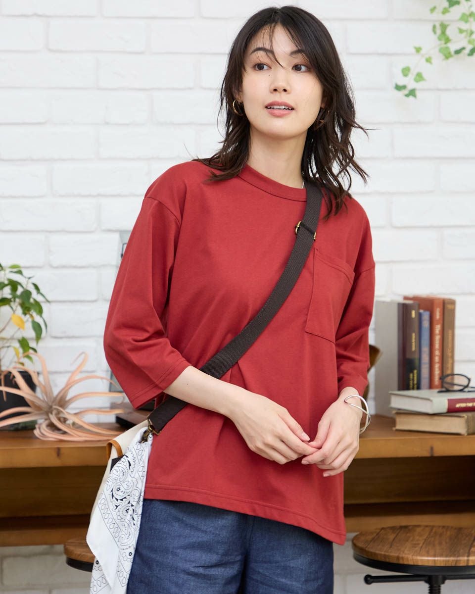 QUEEN SIZEGB天竺七分袖Tシャツ | ゴールデンベアストア