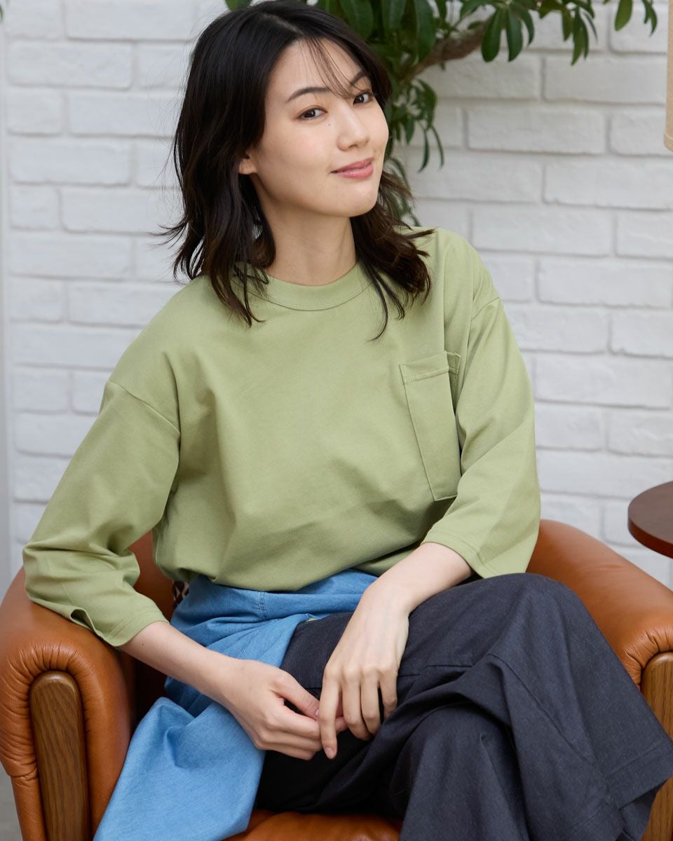 QUEEN SIZEGB天竺七分袖Tシャツ | ゴールデンベアストア