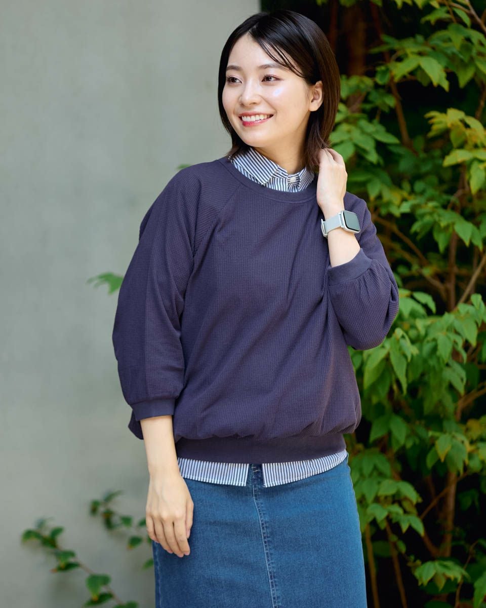 パラスパレス　ラグラン袖カットソー1回着美品　22000円　サイズ0 Golden BearワッフルラグランTシャツ | ゴールデンベアストア