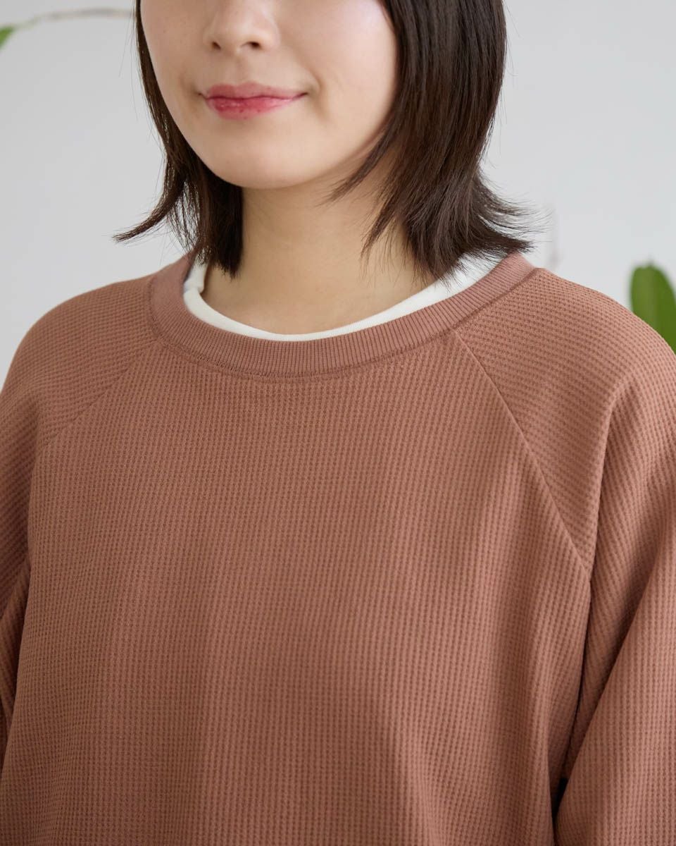Golden BearワッフルラグランTシャツ | ゴールデンベアストア