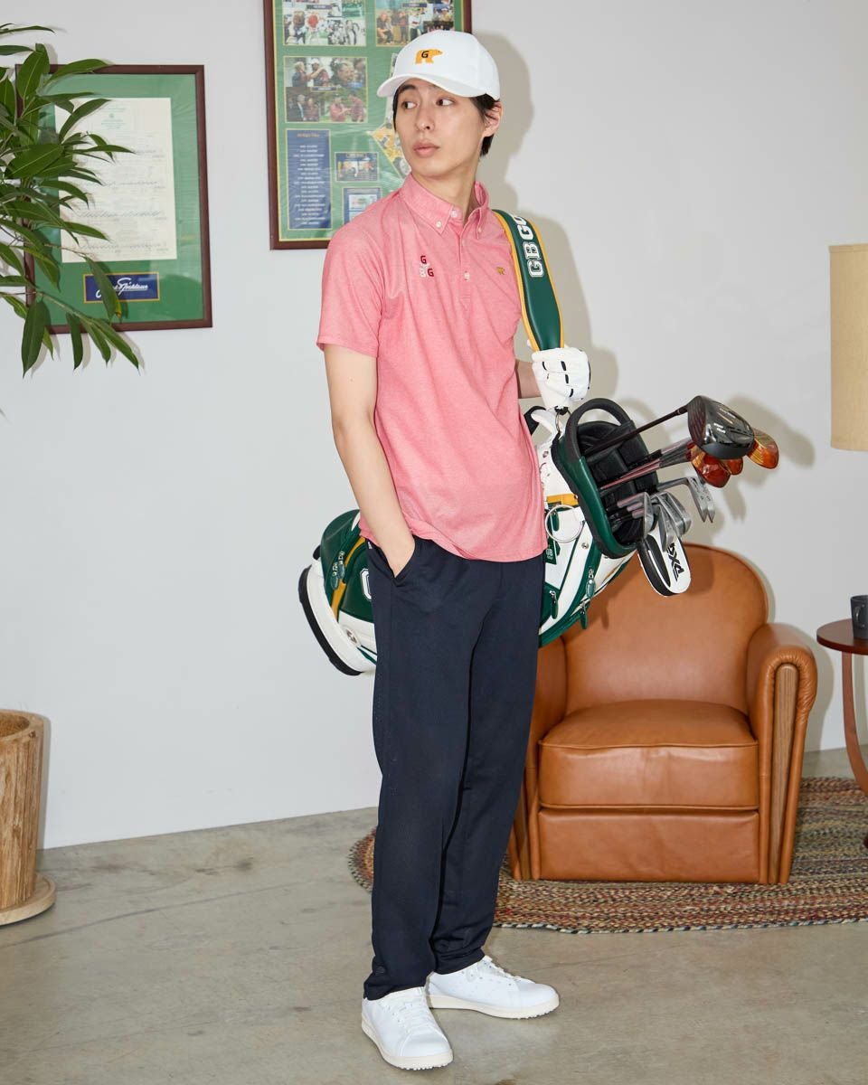 Tian Tao新品  ブラック&ホワイトポロ2 GB GOLFTOUR ポロシャツ | ゴールデンベアストア