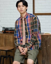 Golden Bearチェックシャツ