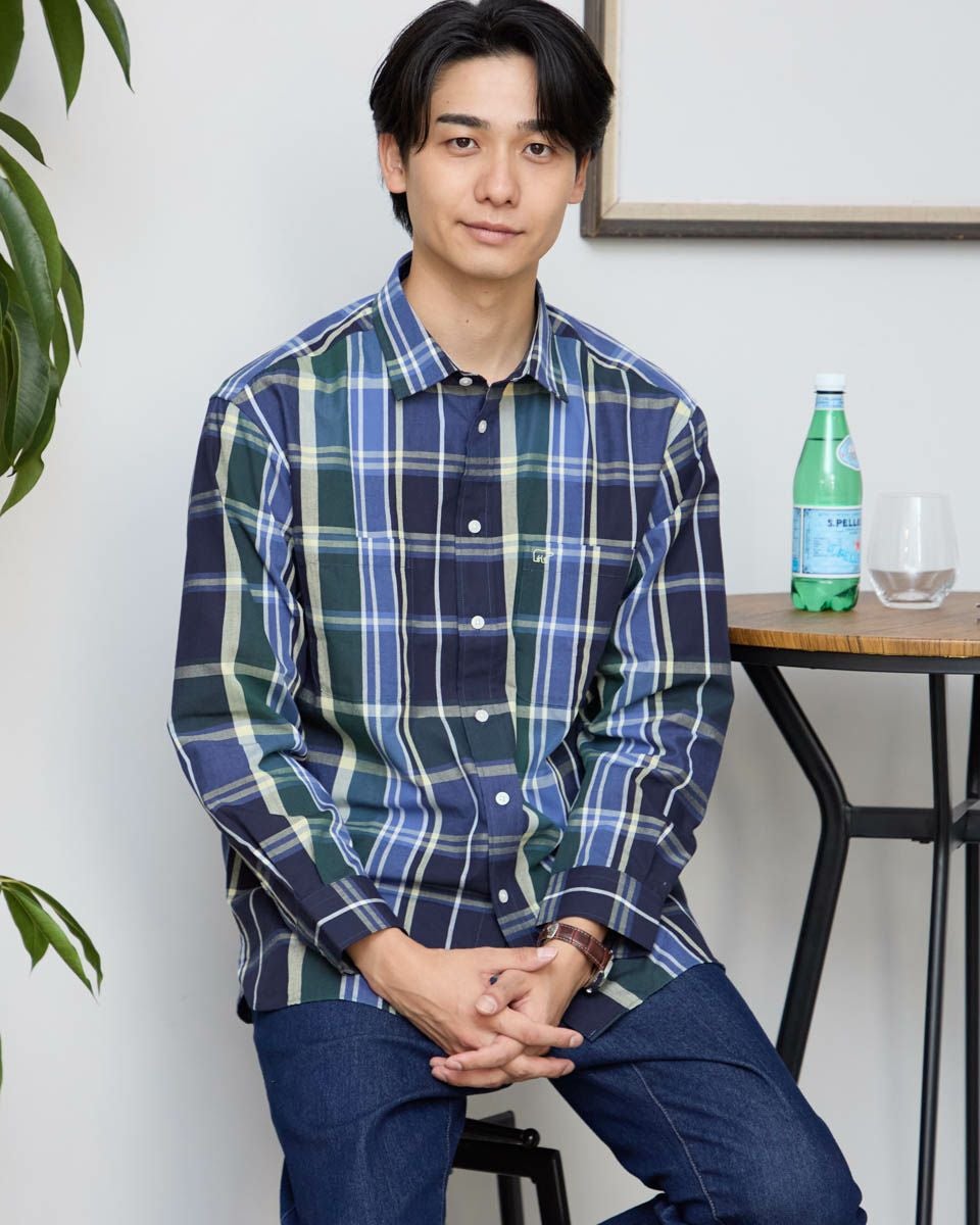 Golden Bearチェックシャツ