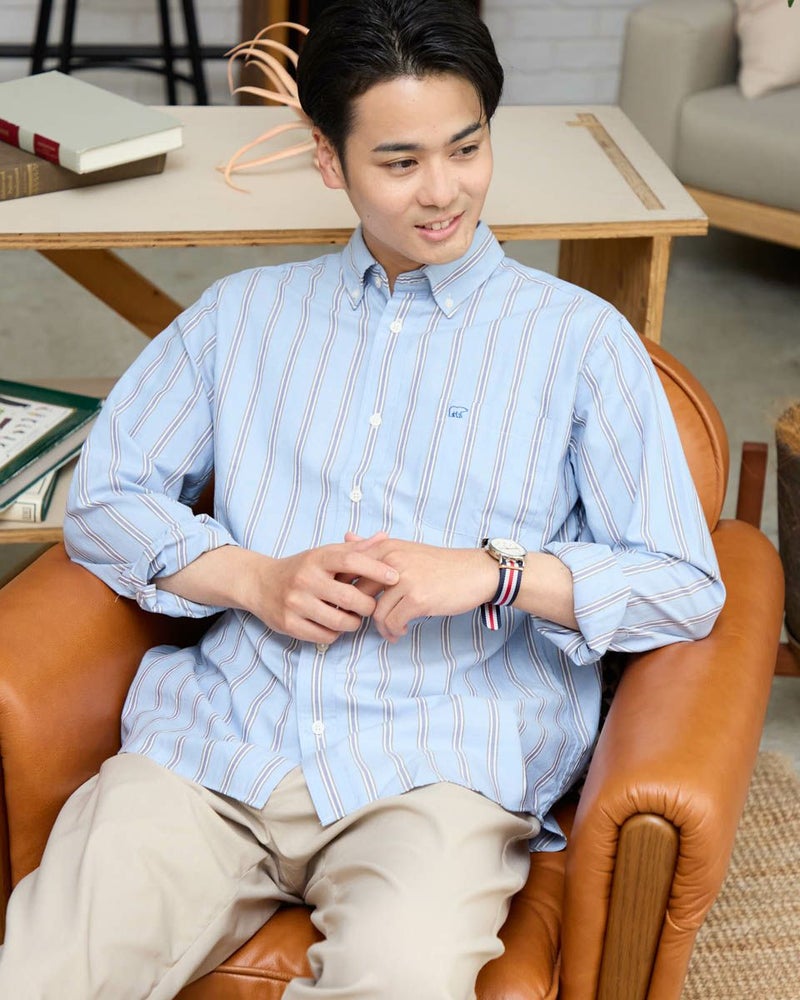 ストライプシャツ