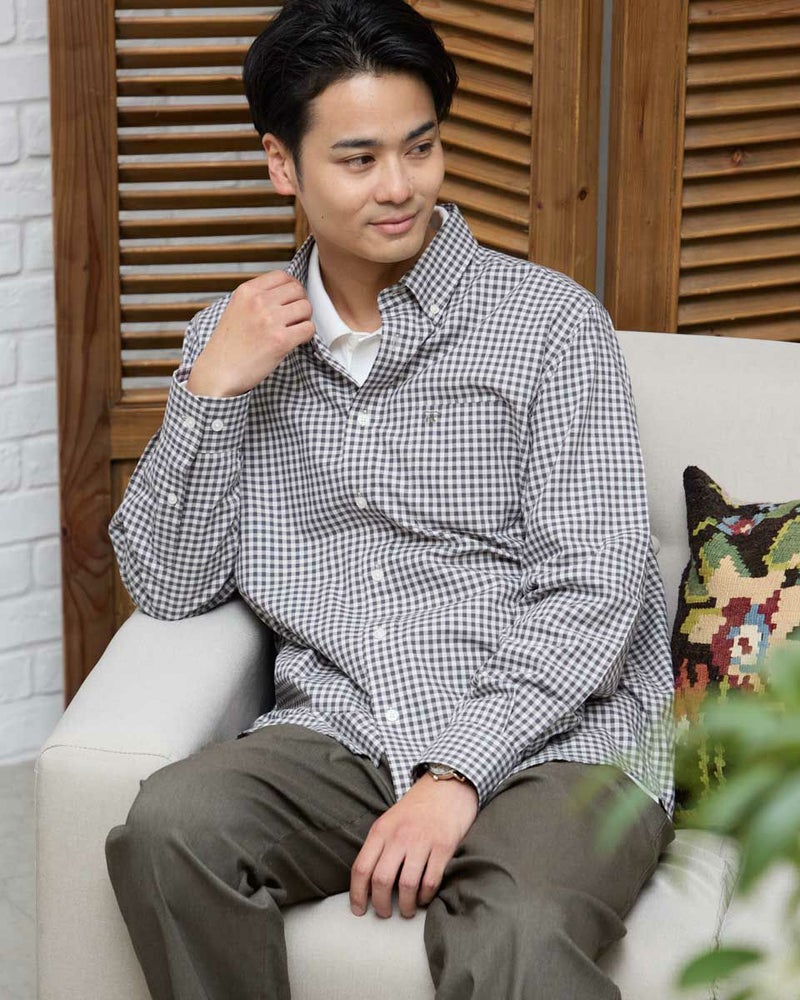 Golden Bearチェックシャツ